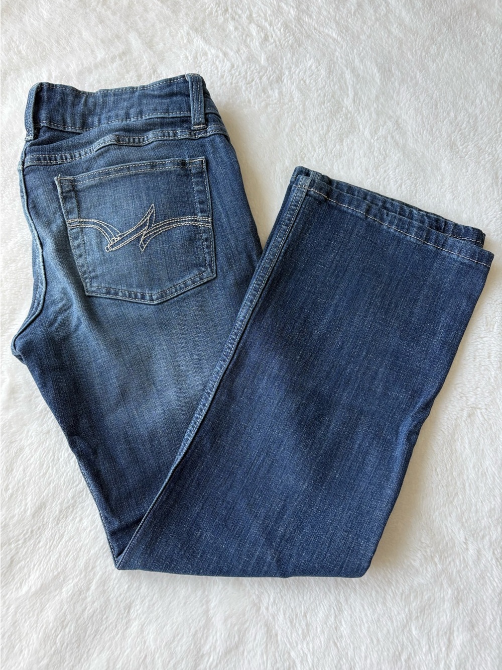 Wrangler Low Rise Boot Cut Jeans